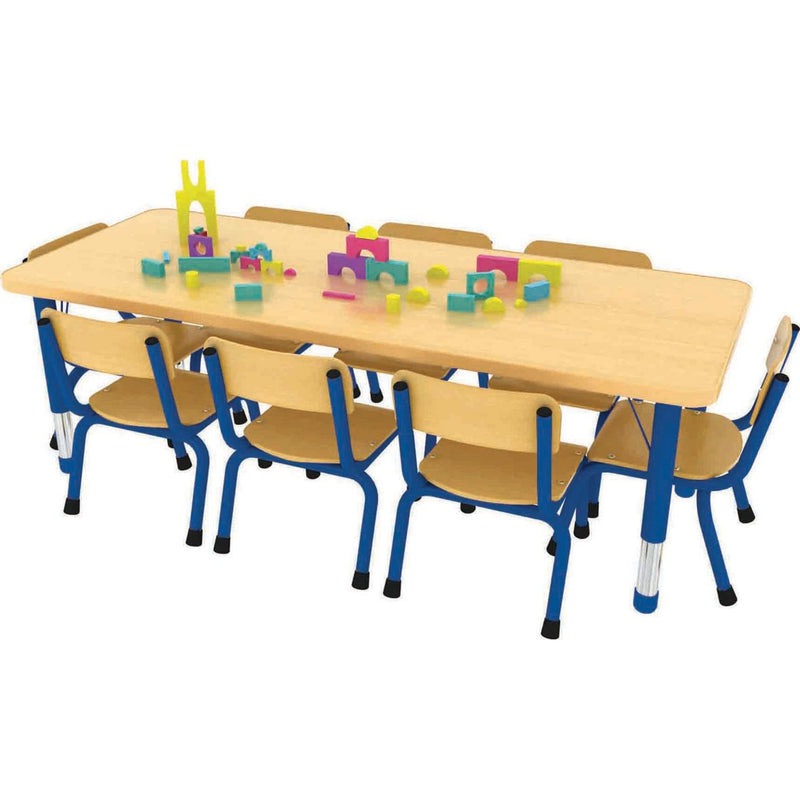 Milan-Rectangular-Table-(8-Seater)---Blue-