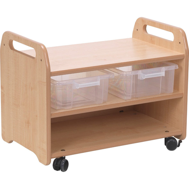 Easel-Stand-and-Storage-Trolley-