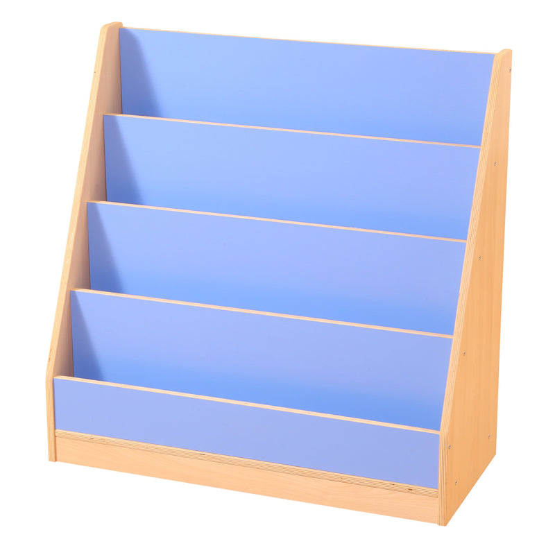 4-Tier Book Display (Blue/Maple) 