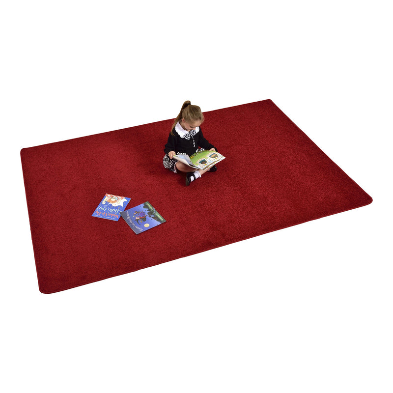 Rectangle Rug - Red  