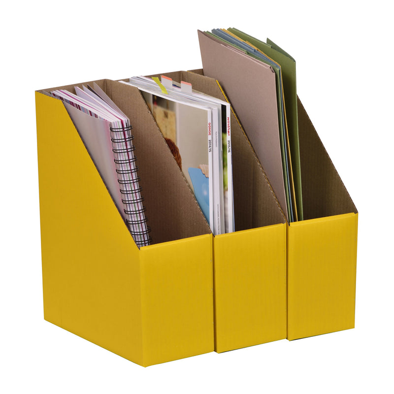 A4 Library Boxes (Yellow) pk 10