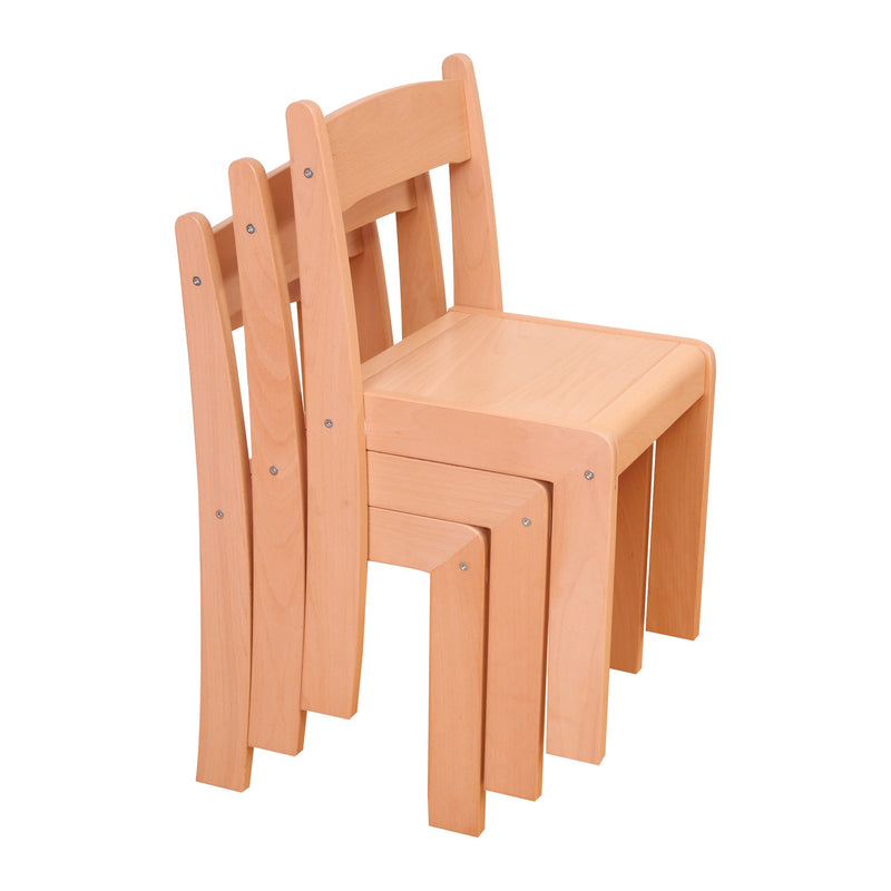 Beechwood Stackable Chair (Size 2) pk 4
