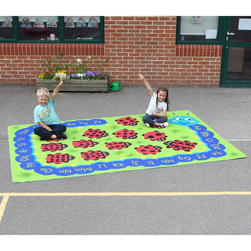 Back to Nature™ Chloe Caterpillar Numeracy & Literacy Outdoor Play Mat 