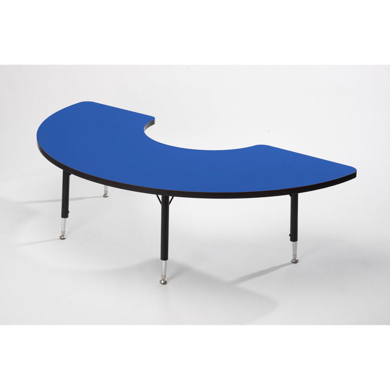 Tuf-Top™ Height Adjustable Arc Table (Blue) 