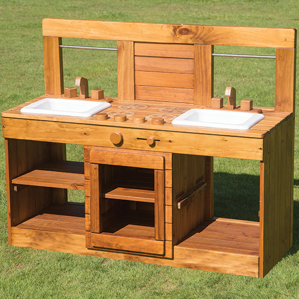 Outdoor Mud Kitchen & Bench