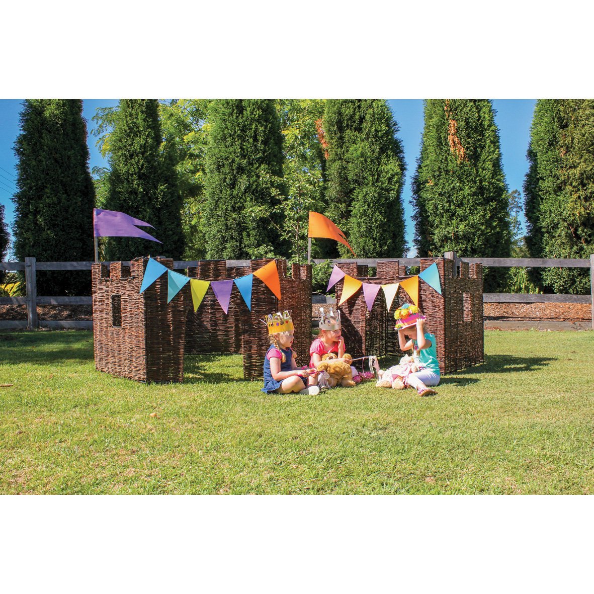 Wicker Castle Panels Set pk 6 | Springboard Supplies