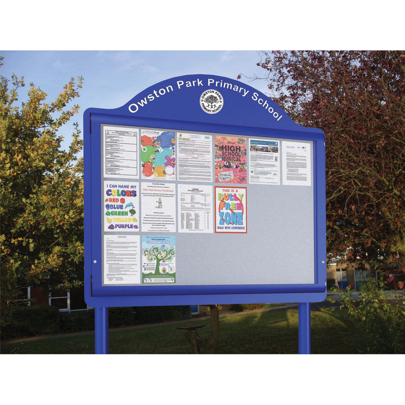 WeatherShield Freestanding Outdoor Contour Sign