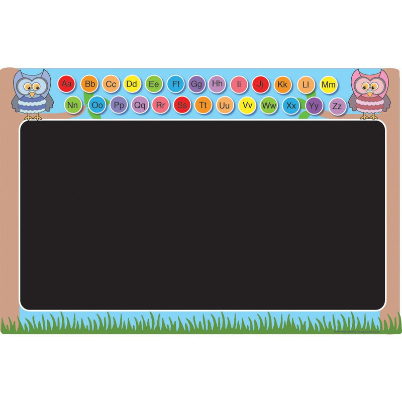 Alphabet-Owl-Chalkboard-600x400mm-