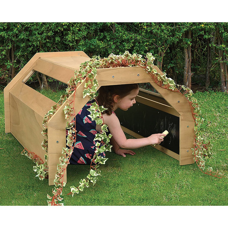 Outdoor Wooden Discovery Tunnel 