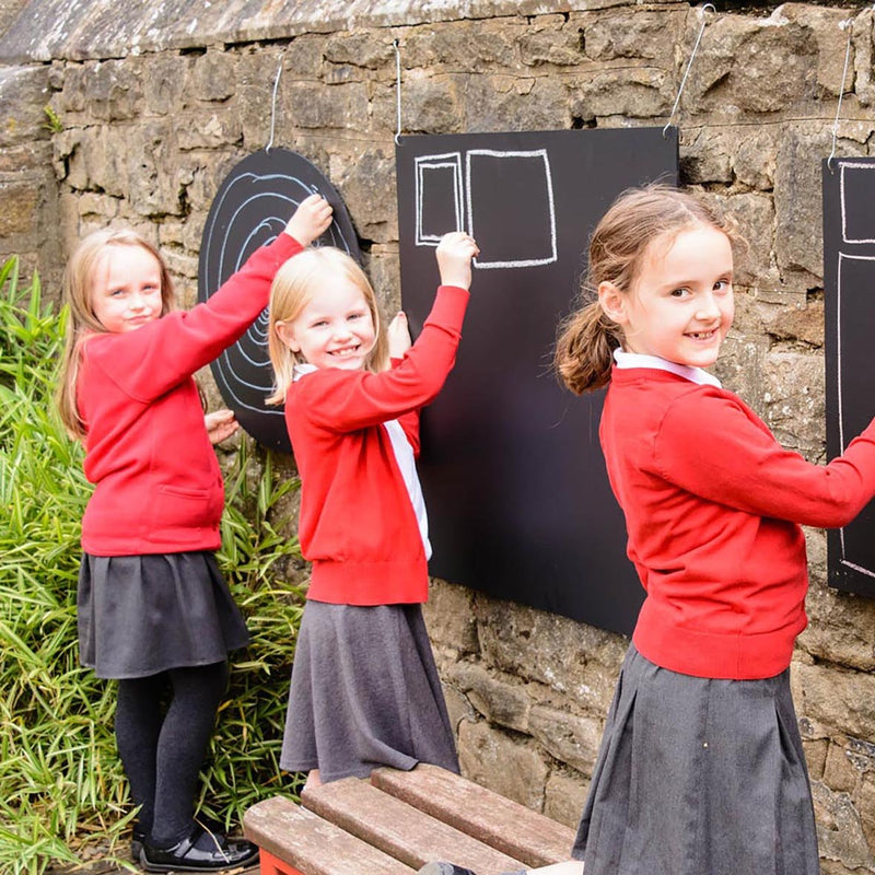 Square Wooden Chalkboard 