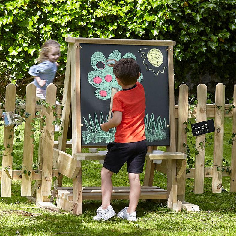 Outdoor 2-Sided Chalkboard Easel 