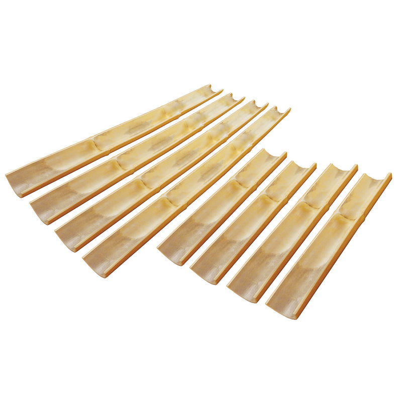 Bamboo Channelling Set (4x1m and 4x0.5m) pk 8