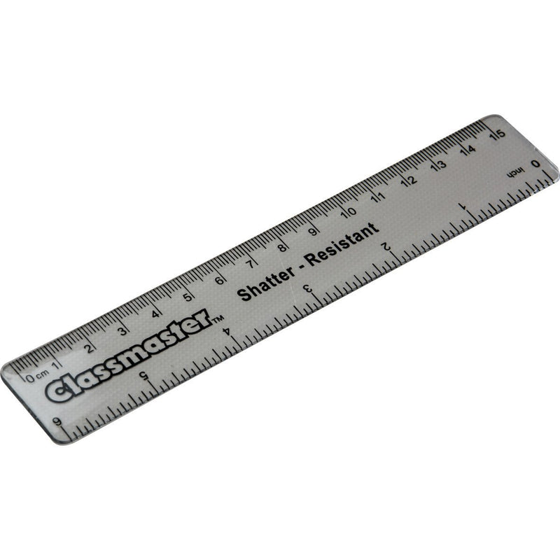 Shatter-Resistant-Ruler-(Clear)-15cm-pk-10
