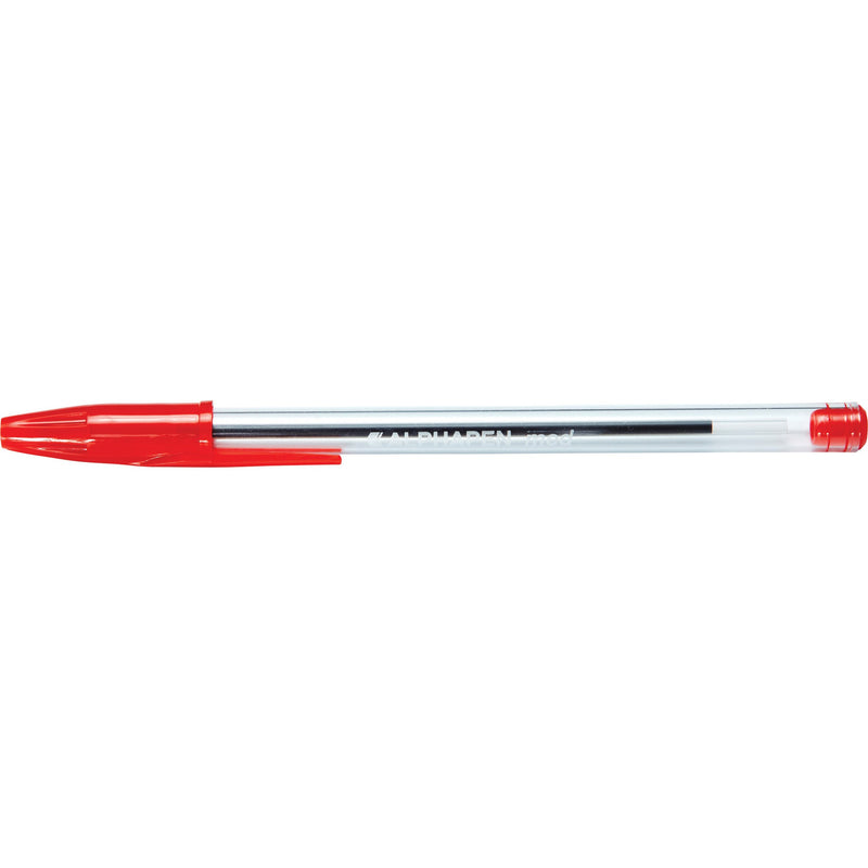 Red shop ballpoint pen