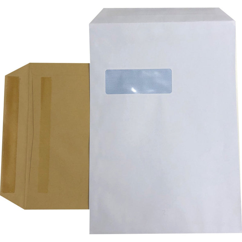 Manilla-Pocket-Self-Seal-C4-90gsm-Envelope-pk-250