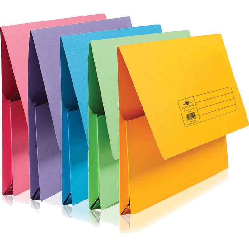 Foolscap-Document-Wallets-(Assorted)-pk-10