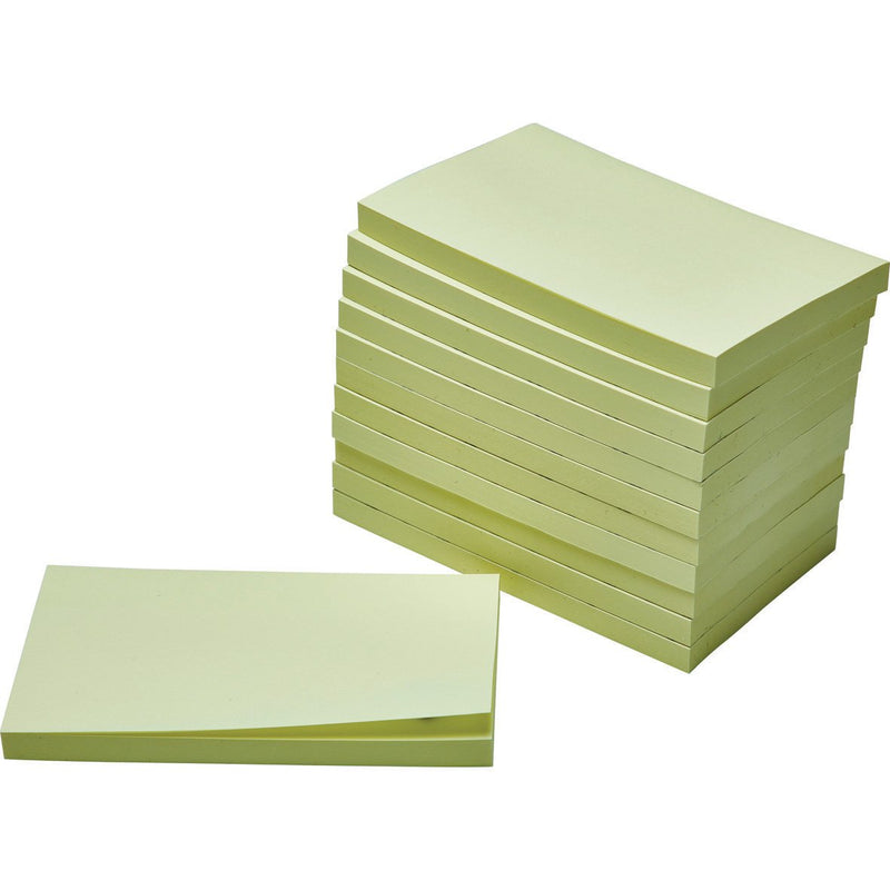 Sticky-Notes-(Yellow)-76-x-127mm-pk-12