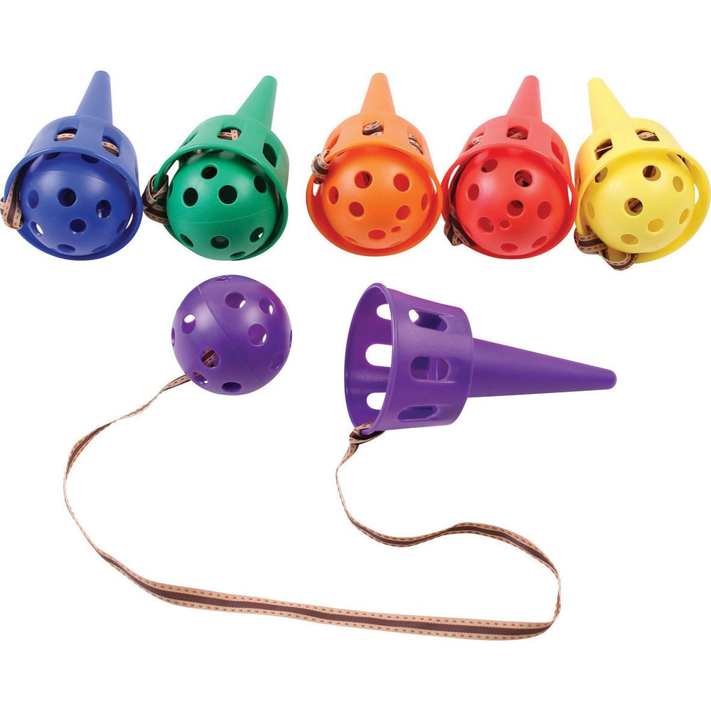 Catching Cup and Ball Set pk 6