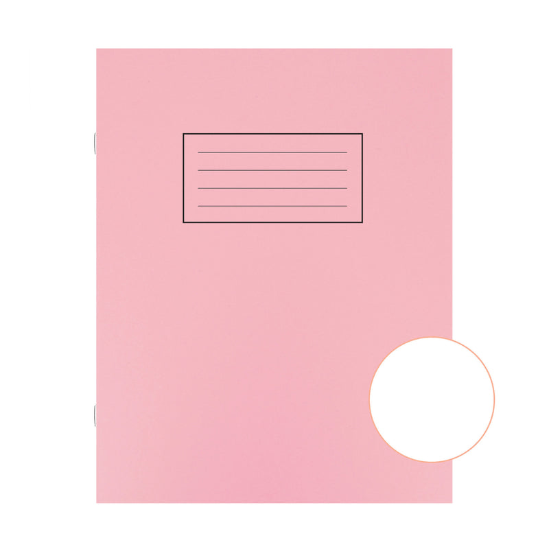 Exercise Books - Plain 9x7 Pink pk 40