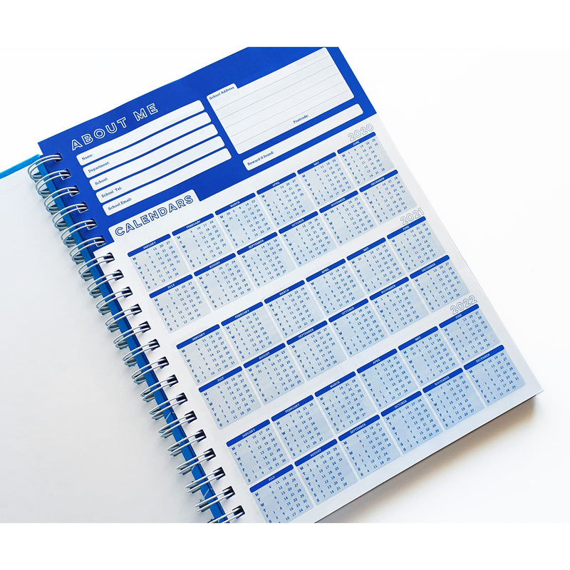 Teacher's A4 Academic Planner/Record (6 period)
