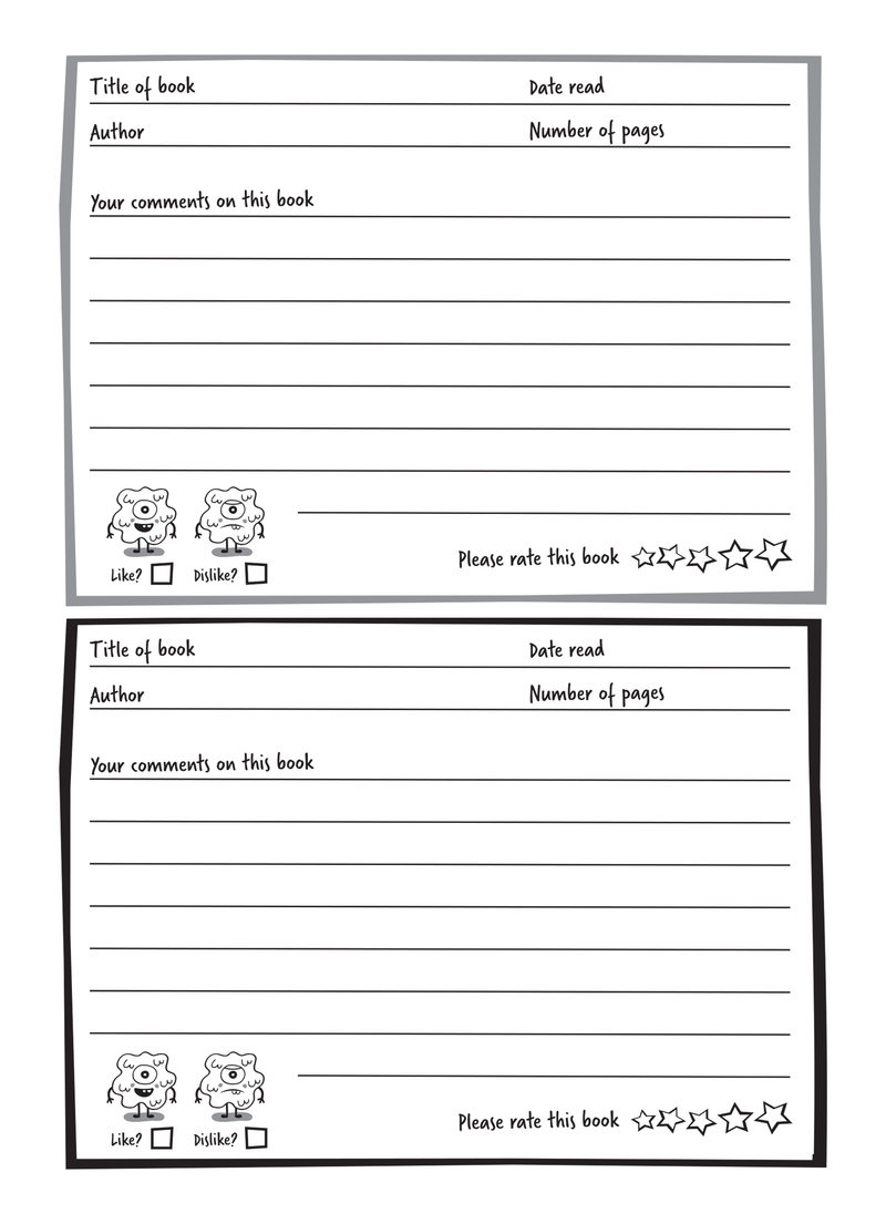 Reading Record KS2 pk 30