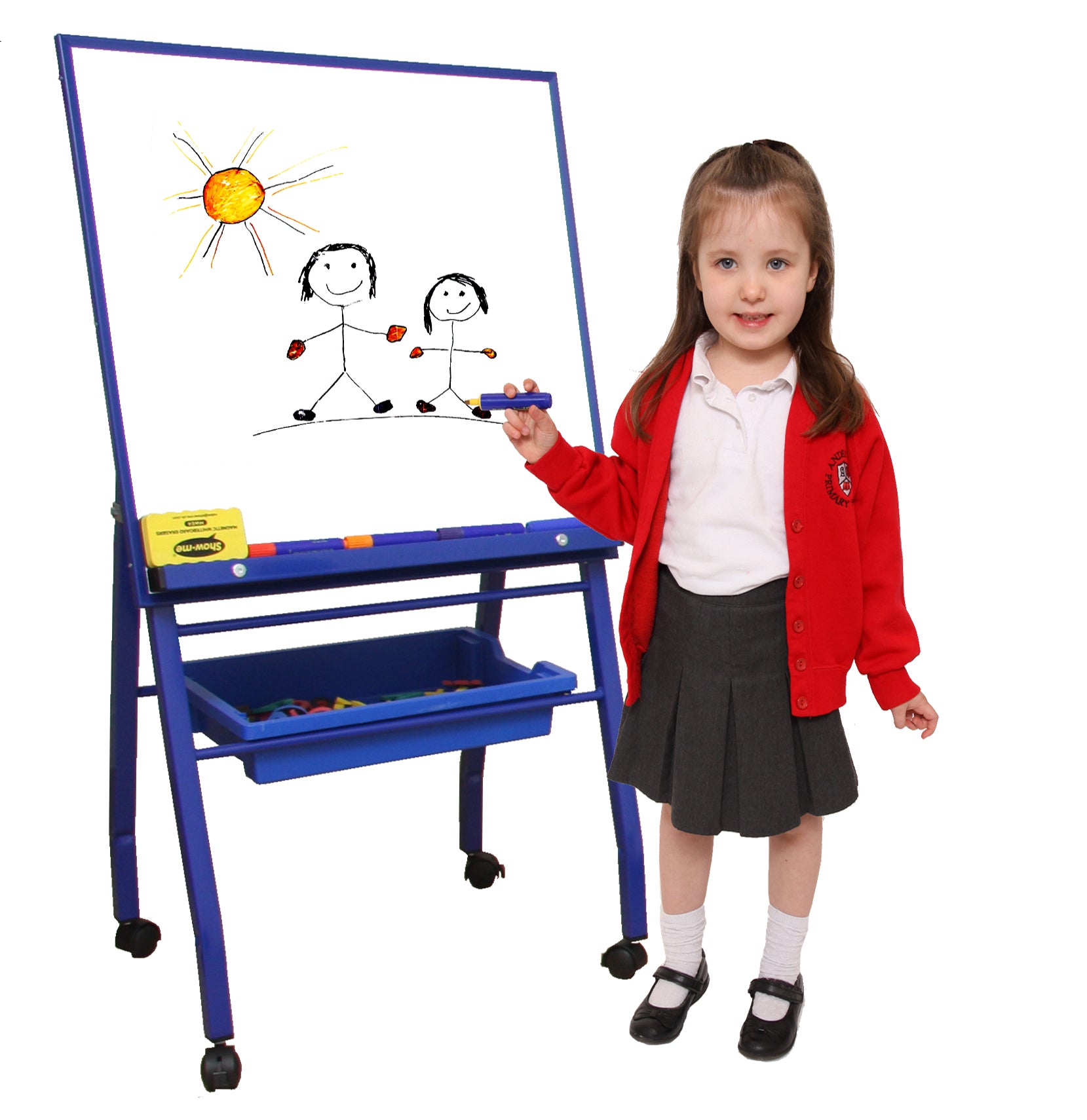 Little A-Frame Mobile Easel - Blue – Springboard Supplies