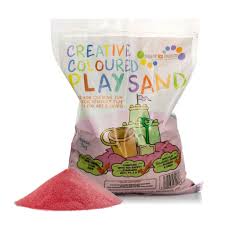 Coloured Play Sand (Red) 5kg